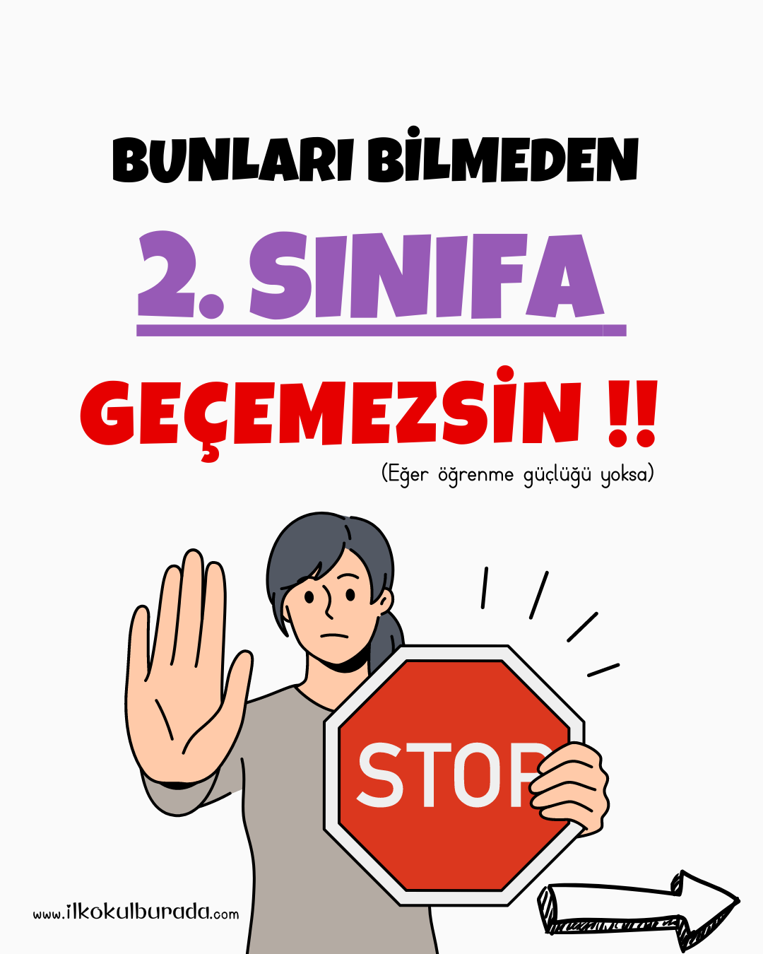 2. Sınıfa Geçen Öğrencilerin Bilmesi Gerekenler- 1.Sınıf Yıl Sonu Değerlendirme