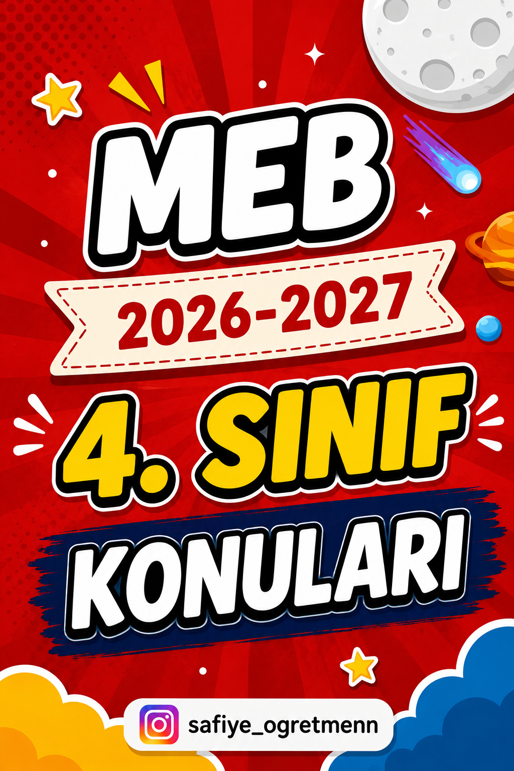 4. Sınıf Tüm Dersler Ünite ve Konuları