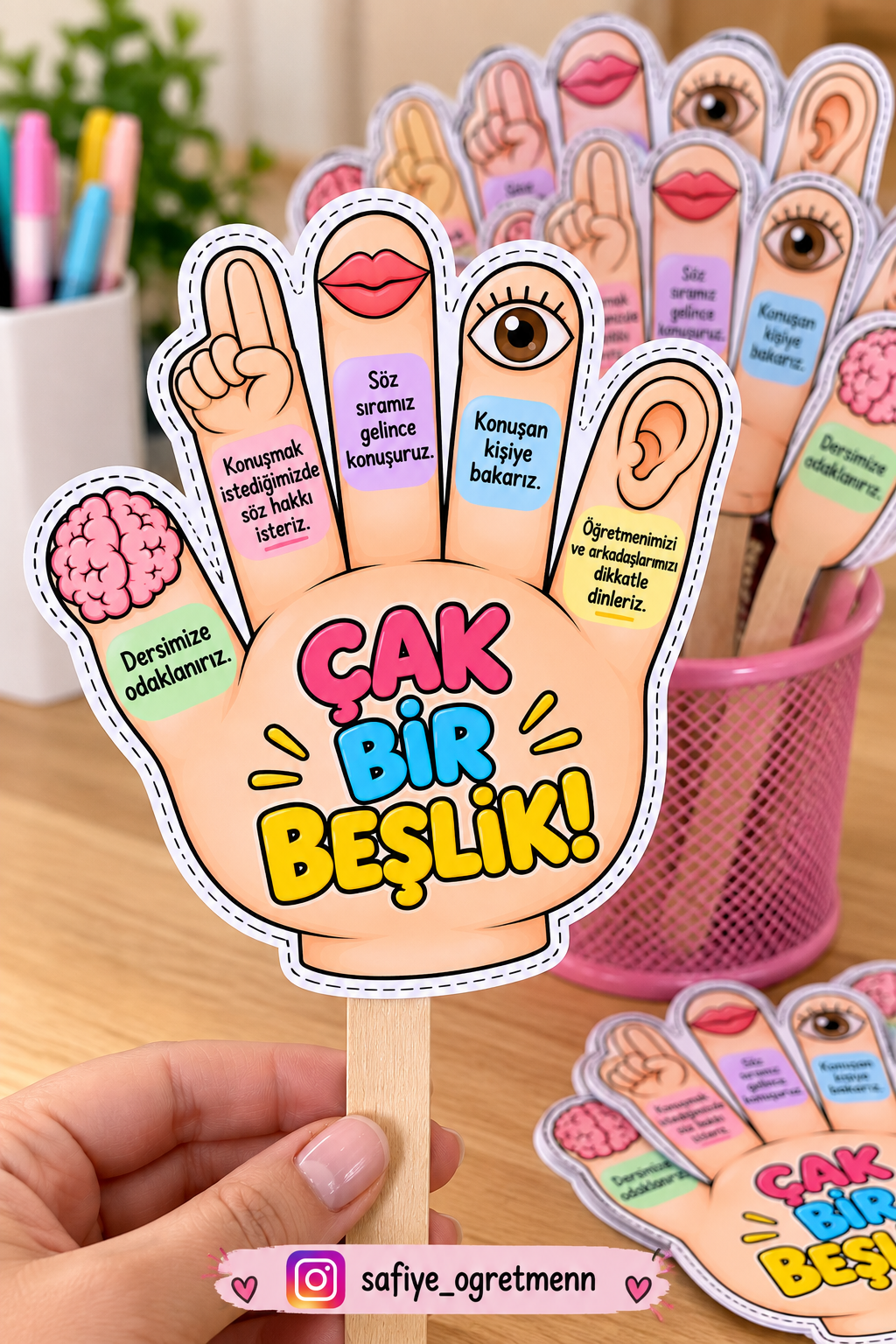 Derste Nasıl Davranmalıyım? -Çak Bir Beşlik Etkinliği