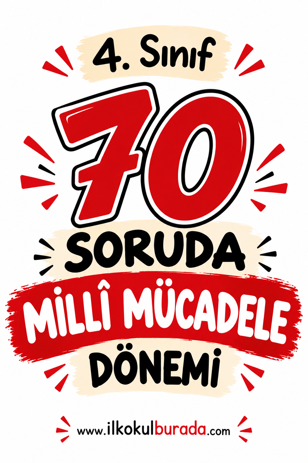 70 Soruda Atatürk'ün Hayatı ve Milli Mücadele Dönemi