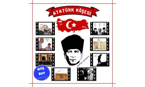 Atatürk Köşesi Pano Çalışması- Atatürk Köşesi Dökümanları