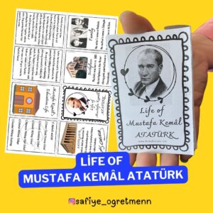 Life of Mustafa Kemâl ATATÜRK- Mini Book